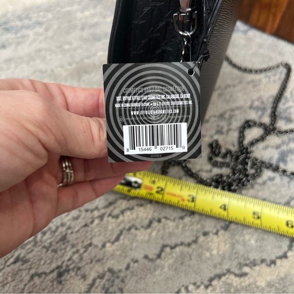 Jeffree Star X Shane Dawson Black Pig Cross Body Purse with Chain Strap - Picture 5 of 11